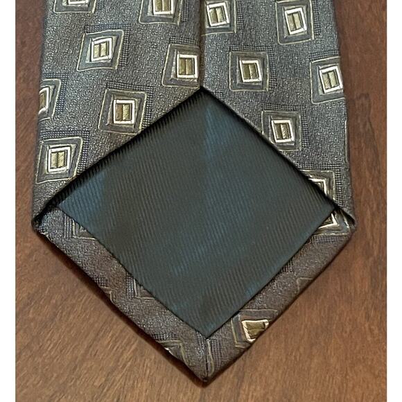 Villa Bolgheri For Mark Shale 100% Silk Men’s Neck Tie Made In Italy - Picture 2 of 9